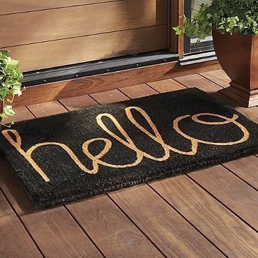Home mate - 100% Natural coconut fiber premium door mat