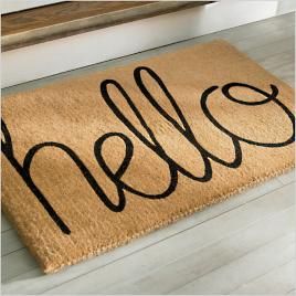 Home mate - 100% Natural coconut fiber premium door mat