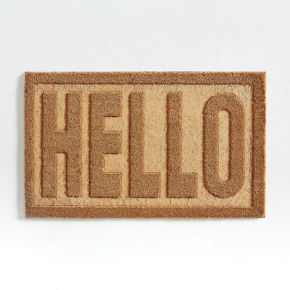 Hello there!!! Natural coconut fiber door mat