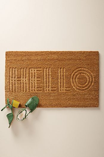 Hello there!!! Natural coconut fiber door mat