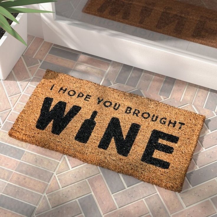 Custom made Natural fiber door mats
